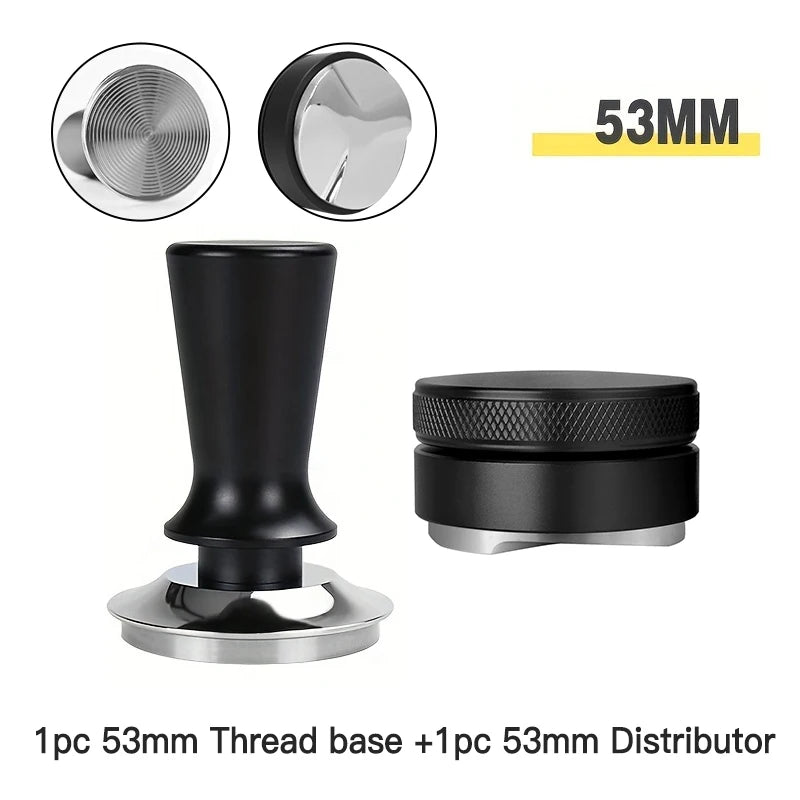 Espresso Tampers, Distributors, Holders and Mats 53MM Set