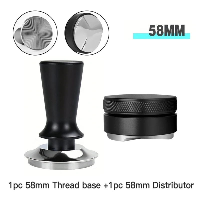 Espresso Tampers, Distributors, Holders and Mats 58MM Set