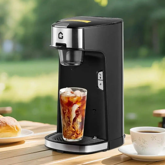 Single-Serve Coffee and Tea Maker for Cup-Style Pods, Grounds and Loose Tea