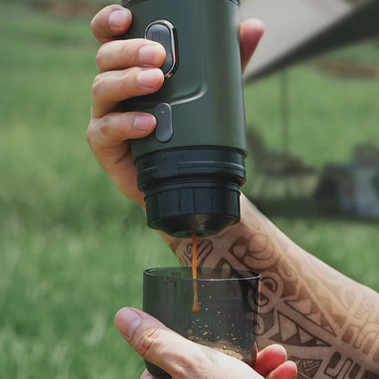 Portable Espresso Machine | Wireless 15-Bar Coffee Maker | For Nespresso, Dolce Gusto & Ground Coffee – Hot & Cold Brew Anywhere