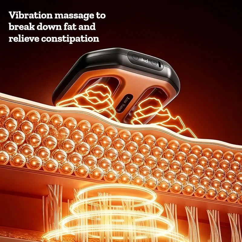 Fascia Massager Ring | Mini Vibration Muscle Massager for Tight Fascia, Muscle Tension & Portable Pain Relief