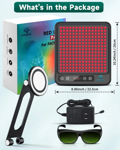 Red Light Therapy Panel | 660nm 850nm Near Infrared Light Therapy Lamp for Face, Body, Skin Care & Wellness