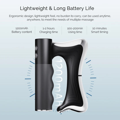 Fascia Scraping Tool Massager | Electric Muscle Scraper with Heat, High-Frequency Vibration & Adjustable Temperature