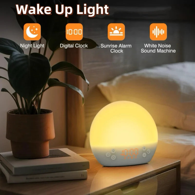 Sunrise Alarm Clock with White Noise | 30 Sleep Sounds
