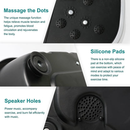 Vibration Plate Exercise Machine | Full Body Shaker with 99 Speeds, 5 Programs, LCD Display & Remote Control