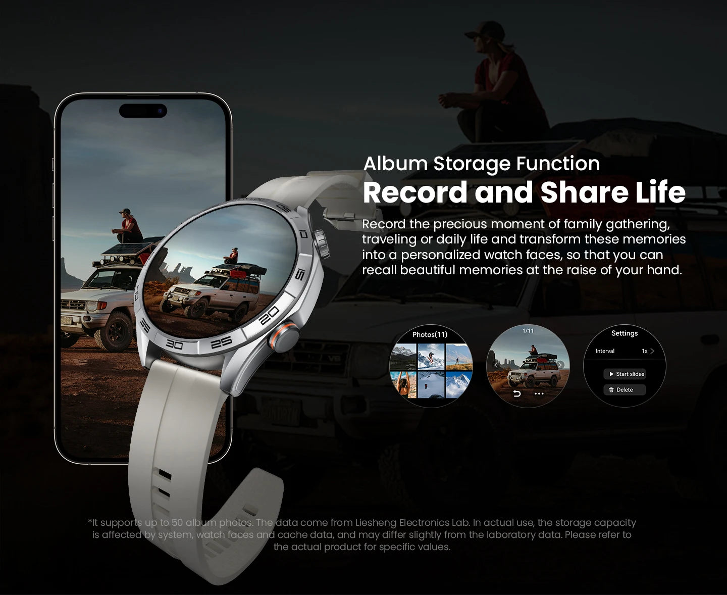 Solar 5 Smartwatch | 1.58" AMOLED Display, Bluetooth Calls, 100+ Sports Modes & 24H Health Monitoring