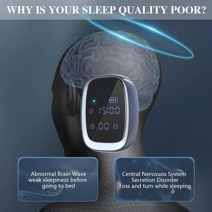 CES Sleep Aid Device | Handheld Microcurrent Sleep Therapy for Insomnia, Anxiety, Stress & Relaxation