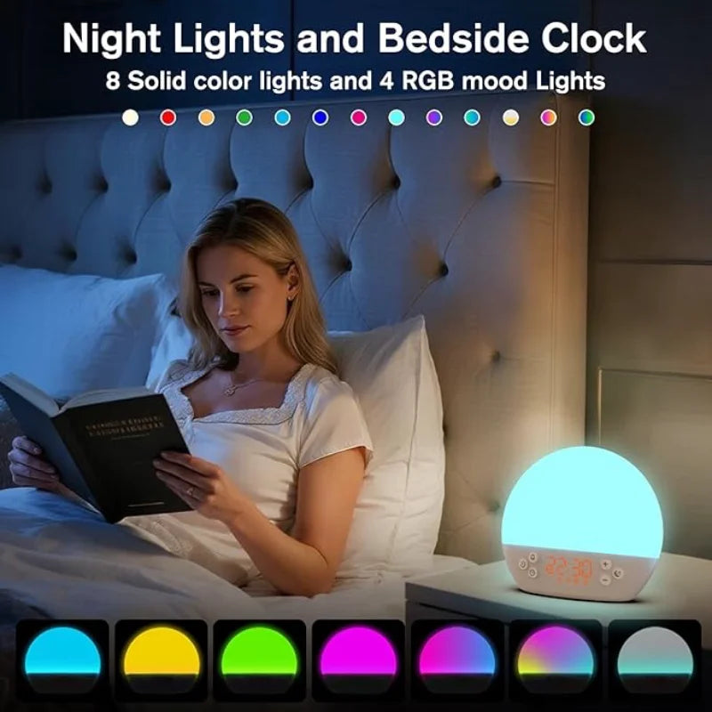 Sunrise Alarm Clock with White Noise | 30 Sleep Sounds