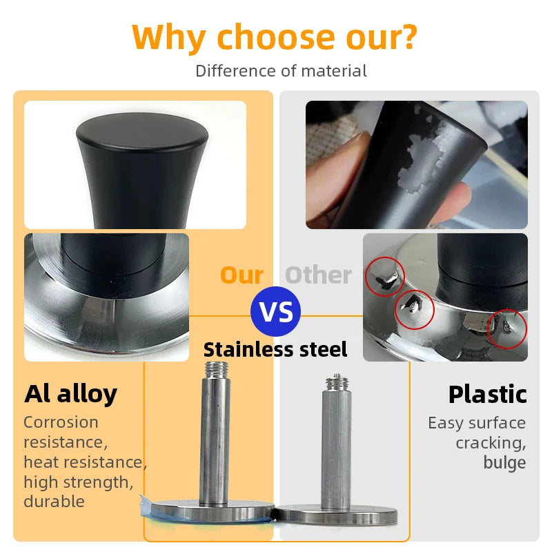 Espresso Tampers, Distributors, Holders and Mats