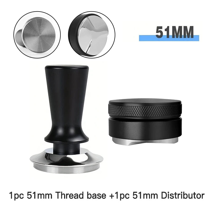 Espresso Tampers, Distributors, Holders and Mats 51MM Set