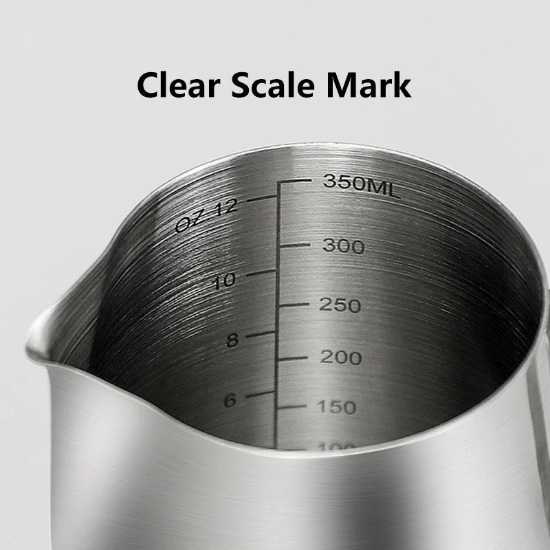 Stainless Steel Milk Frothing Pitcher for Latte Art