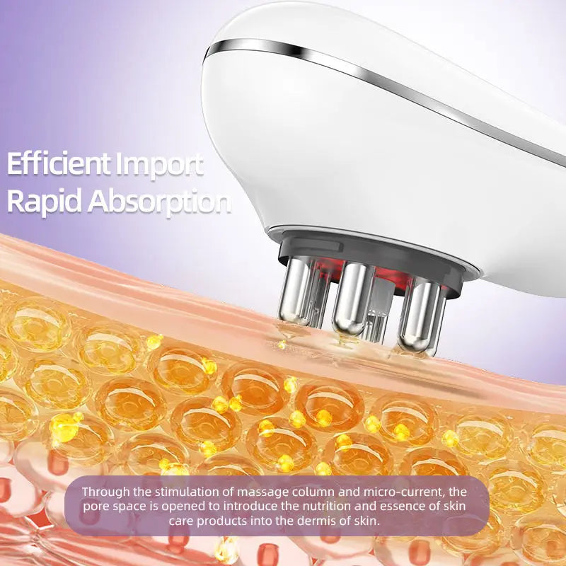 Body Sculpting Massager | 5-in-1 Cellulite Massager with Suction, Microcurrent, LED Light & Lymphatic Drainage