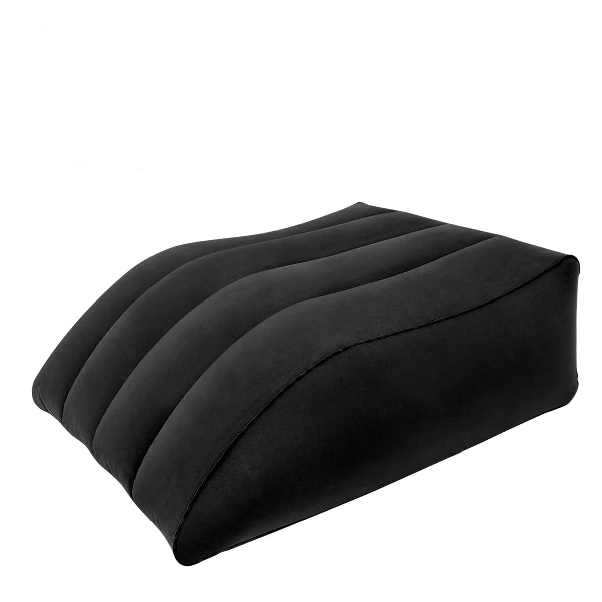 Inflatable Leg Elevation Pillow | Portable Wedge Leg Rest Black
