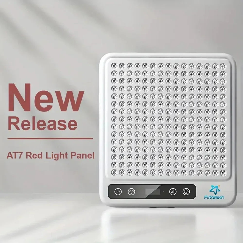 Red Light Therapy Panel | 660nm 850nm Near Infrared Light Therapy Lamp for Face, Body, Skin Care & Wellness