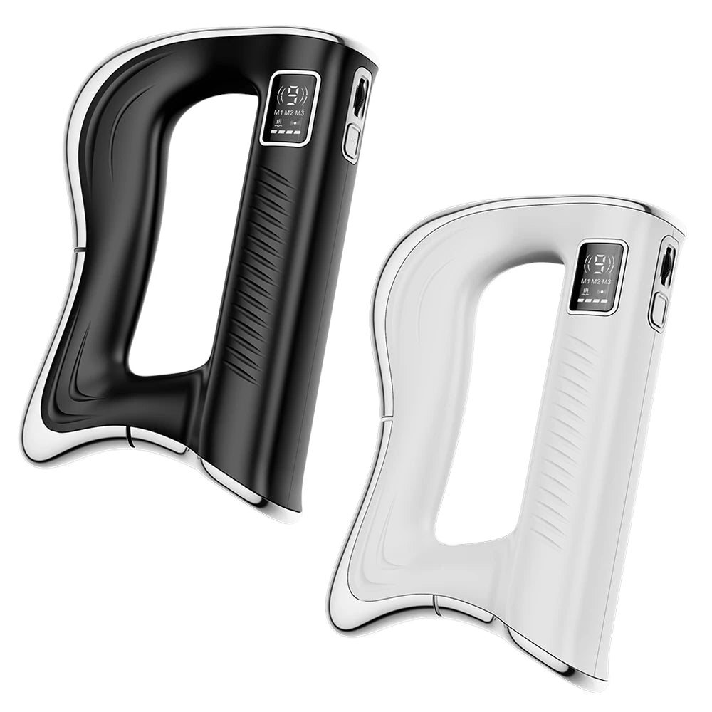Fascia Scraping Tool Massager | Electric Muscle Scraper with Heat, High-Frequency Vibration & Rechargeable Battery