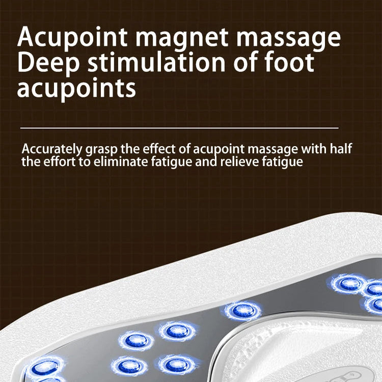 EMS Foot Massager with Heat and Remote | Adjustable Foot Stimulation Machine with Multiple Modes and Intensity Levels