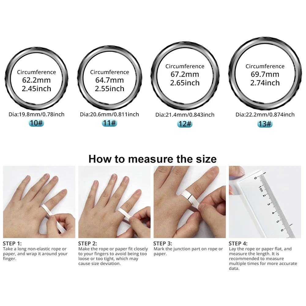 Smart Fitness Ring with Rotating Spinner | Heart Rate, Sleep and Activity Tracking, 60-Day Battery, App Sync & Charging Case