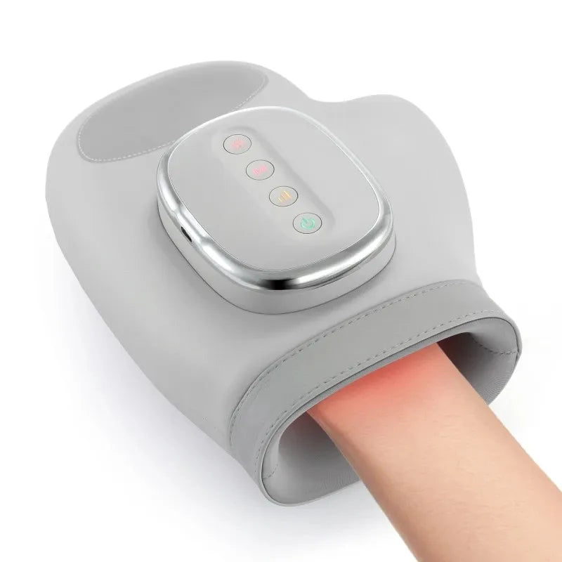 Hand Massager with Heat | Cordless Air Compression Hand Massager for Fingers, Palm, Wrist & Hand Pain Relief