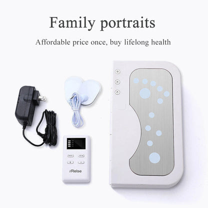 EMS and TENS Foot Massager Mat with Heat | 3 Heat Levels, Adjustable Intensity, LCD Control & Foldable Design