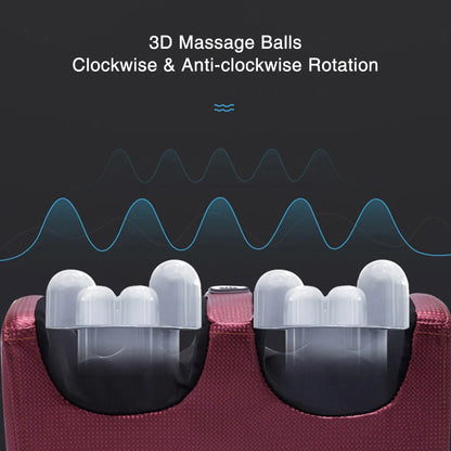 Shiatsu Foot Massager with Heat | 12 Kneading Nodes, 3 Intensities, Dual Rotation & 15-Minute Timer