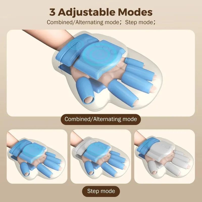 Hand Massager with Heat | Cordless Air Compression Hand Massager for Fingers, Palm, Wrist & Hand Pain Relief