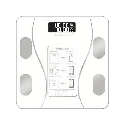 Smart Body Fat Scale | Bluetooth Digital Bathroom Scale with LED Display | Body Composition Analyzer | Tracks Weight, BMI, Fat & More