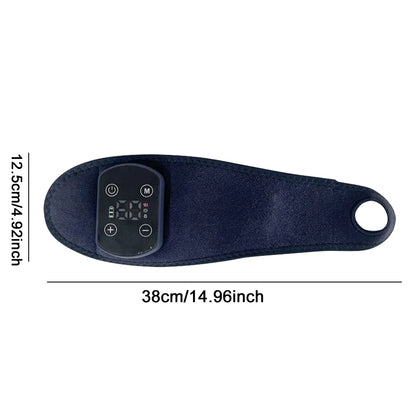 Wrist Massager with Heat | Cordless Heated Wrist Brace with Vibration, 5 Heat Levels & Adjustable Fit