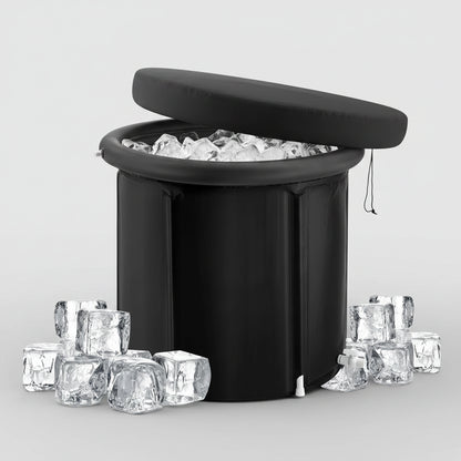 Ice Bath Tub | Portable Cold Plunge Tub for Adults with 3-Layer Insulation, Cover & Carry Bag