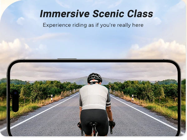 Smart Indoor Cycling Bike with 15 lb Flywheel | Quiet Belt Drive, Bluetooth App Sync, LED Monitor & 300 lb Capacity