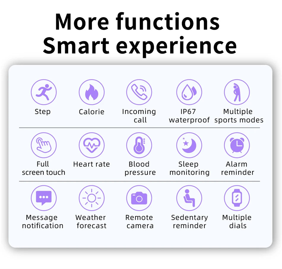 Smartwatch with Bluetooth Calling | Heart Rate & Sleep Tracker | 1.39” HD Screen | IP67 Waterproof | Compatible with Android & iOS