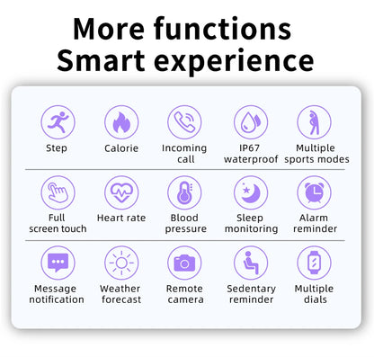 Smartwatch with Bluetooth Calling | Heart Rate & Sleep Tracker | 1.39” HD Screen | IP67 Waterproof | Compatible with Android & iOS