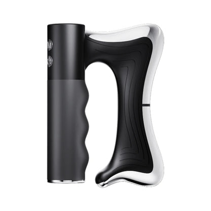 Fascia Scraping Tool Massager | Electric Muscle Scraper with Heat, High-Frequency Vibration & Adjustable Temperature Black