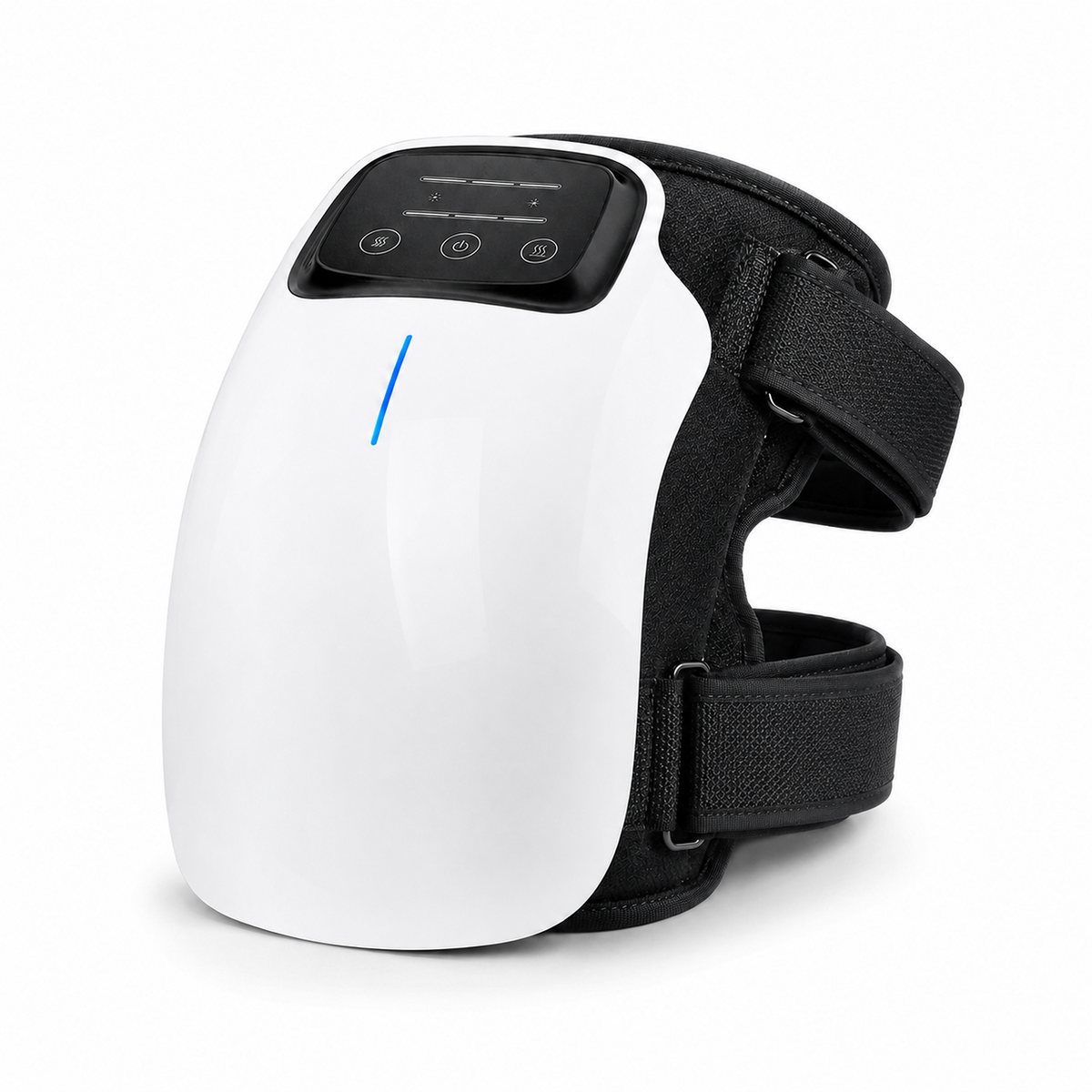 Cordless Heated Knee Massager with Vibration, 3 Heat Levels, 3000 mAh
