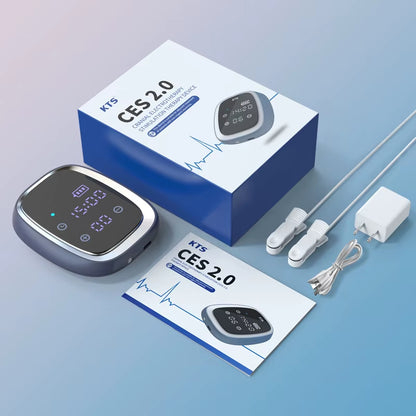 CES Sleep Aid Device | Handheld Microcurrent Sleep Therapy for Insomnia, Anxiety, Stress & Relaxation