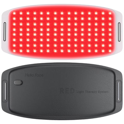 Red Light Therapy Belt | 660nm 850nm Infrared Light Therapy Wrap for Pain Relief, Muscle Recovery & Joint Support Black