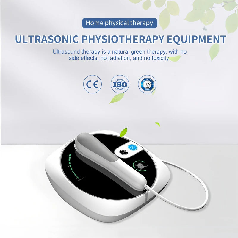 Ultrasound Therapy Machine 1MHz for Pain Relief | Portable Physiotherapy Device for Arthritis, Joint & Muscle Recovery with 3 Power Levels