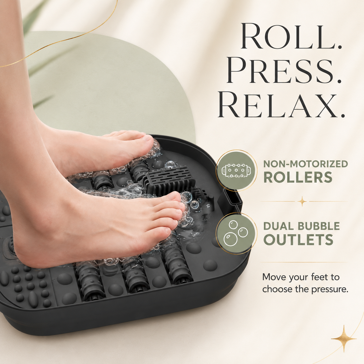 Heated Foot Spa Bath Massager with Bubbles, Temperature Control, Remote & Pedicure Kit | Foot Soaker Tub for Home Use