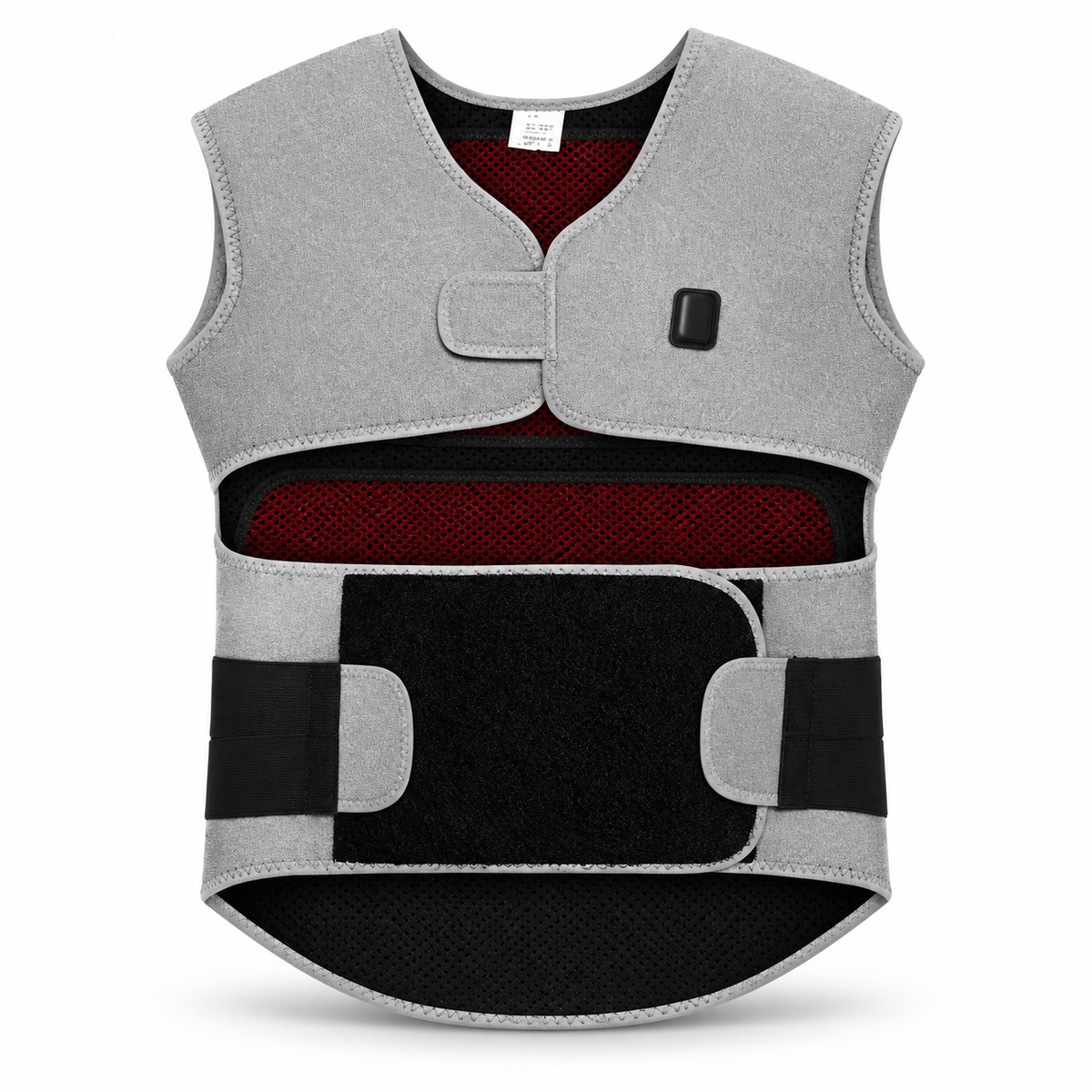 Heating Pad Wrap for Back and Shoulders with 3 Heat Settings Heating + Massage