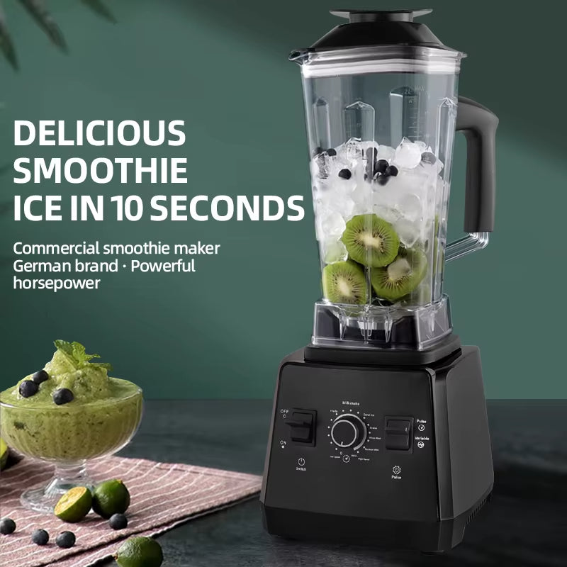 Professional Blender 2400W | 25,000 RPM, 68oz Pitcher, Grinder Jar, 6-in-1 Kitchen Power