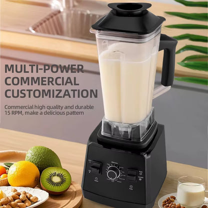 Professional Blender 2400W | 25,000 RPM, 68oz Pitcher, Grinder Jar, 6-in-1 Kitchen Power