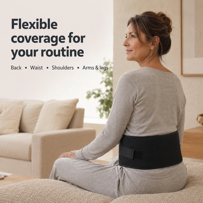 660nm & 850nm Red Light Therapy Belt – 360-LED Infrared Body Wrap with Controller, Timer & Adjustable Strap