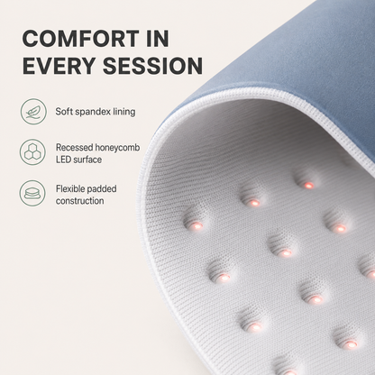 Red Light Therapy Mat | 660nm 850nm Infrared Light Therapy Pad with 792 LEDs & Full Body Coverage