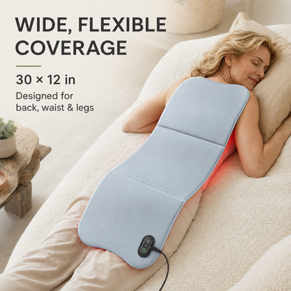 Red Light Therapy Mat | 660nm 850nm Infrared Light Therapy Pad with 792 LEDs & Full Body Coverage