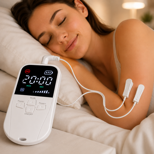CES Sleep Aid Device | Vagus Nerve Ear Clip Stimulator for Insomnia, Relaxation & Stress Relief